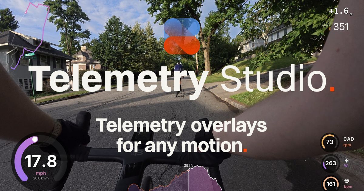 Telemetry Studio homepage preview