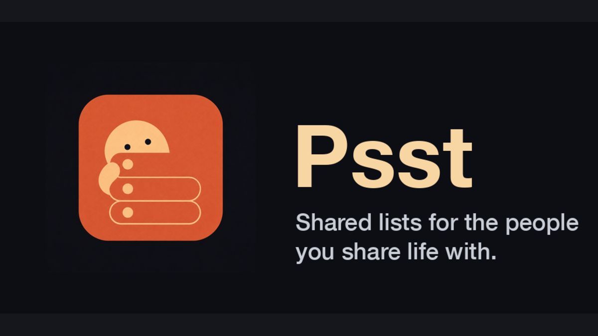 Psst homepage preview
